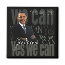 OBAMA - Yes we can magnets
