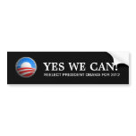 Obama - Yes We Can! Obama 2012 Bumper Sticker