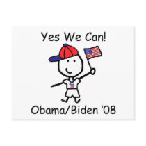 Obama - Yes We Can! postcards