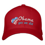 Obama, yes we did