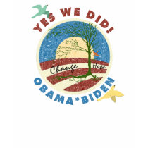 Obama Yes We Did Long Sleeve Womens Shirt by SideSplitters Obama Yes We Did Long Sleeve Womens Shirt