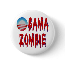 Obama Zombie Pins