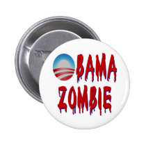 Obama Zombie buttons