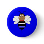 ObamaBee Bumble Bee Button