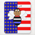 ObamaBee Bumble Bee Mousepad