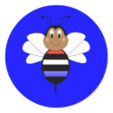 ObamaBee Bumble Bee Sticker