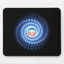 Obamaburst mousepads by LazGurl Obamaburst mousepads