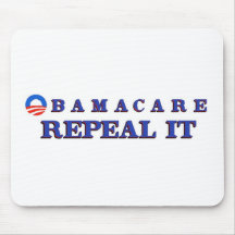 Obamacae Repeal It Mousepad