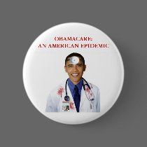 Obamacare Anti Obama Health Care Apparel buttons