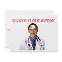 Obamacare Anti Obama Health Care Apparel Invites
