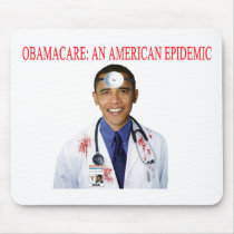 Obamacare Anti Obama Health Care Apparel mousepads by EcoTees Obamacare Anti Obama Health Care Apparel mousepads