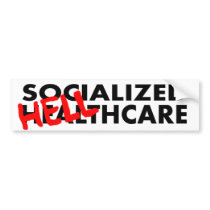 ObamaCare: HELLthcare Bumper Sticker