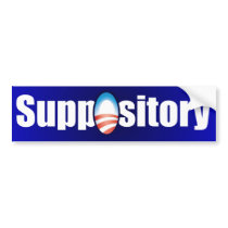 ObamaCare is a Suppository bumper stickers by Megatudes ObamaCare is a Suppository bumper stickers