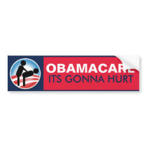 Obamacare Its Gonna Hurt Bumper Sticker