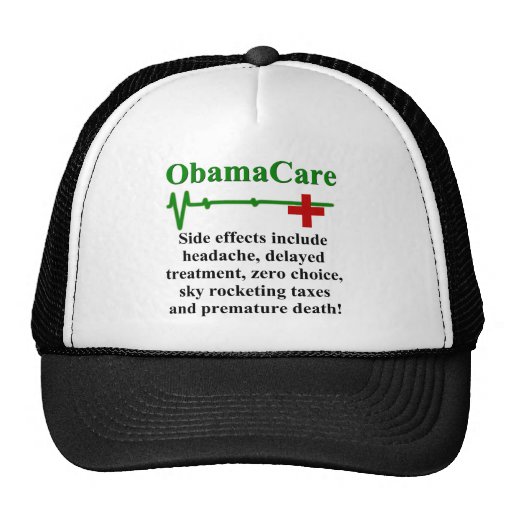 ObamaCare Side Effects Mesh Hat