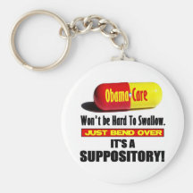 ObamaCare - Suppository Keychains