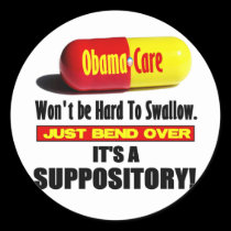 ObamaCare - Suppository stickers