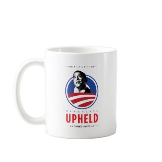 OBAMACARE UPHELD MUG