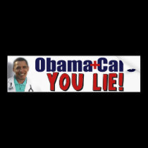 ObamaCare: "You Lie!" bumper stickers