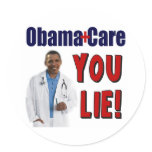 ObamaCare: "You Lie!" stickers