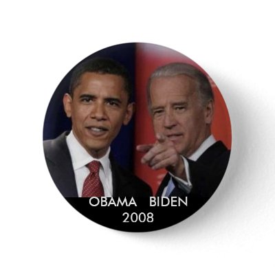obamadebate, OBAMA   BIDEN2008 Pinback Buttons by BlueCat00