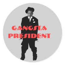obamagangsta, Gangsta President stickers by jenniekurono obamagangsta, Gangsta President stickers