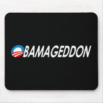 Obamageddon white mousepads