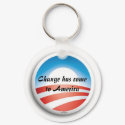 ObamaLogo, Change has come to America keychains
