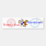 Obamaloney Vs. Romney Hood - 2012 Election Bumper Stickers