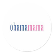 Obamamama 2 stickers by meliajenjen Obamamama 2 stickers