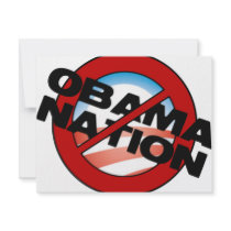 ObamaNation Buster invitations by Megatudes ObamaNation Buster invitations