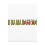 Obamanation Fight! Postcard