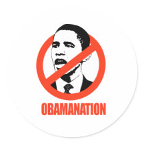 OBAMANATION T-SHIRT stickers