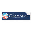 Obamanauts - Bumper Sticker bumper stickers