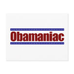 Obamaniac Postcard