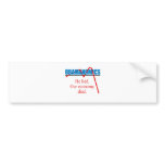 Obamanomics - He lied our economy died bumper stickers