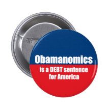 Obamanomics Pinback Buttons