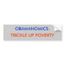 OBAMANOMICS:, TRICKLE UP POVERTY