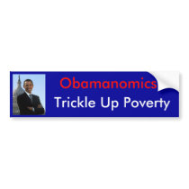 Obamanomics w/ picture bumper stickers