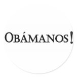 Obamanos sticker