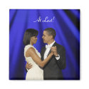 Obamas dance, At Last! magnets