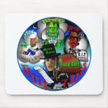 Obama's Ghosts of Christmas Mousepads