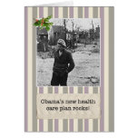 Obama's Health Care Plan Christmas Cards