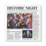 Obama's Historic Night Magnet