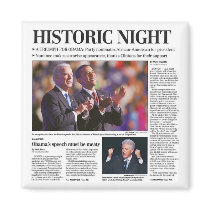 Obama's Historic Night Magnet