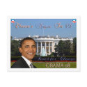Obama's House Post Card postcards
