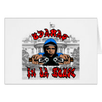Obamas In Da House Card