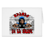 Obamas In Da House Card