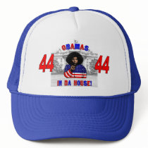 Obamas In Da House Hat by calroofer Obamas In Da House Hat