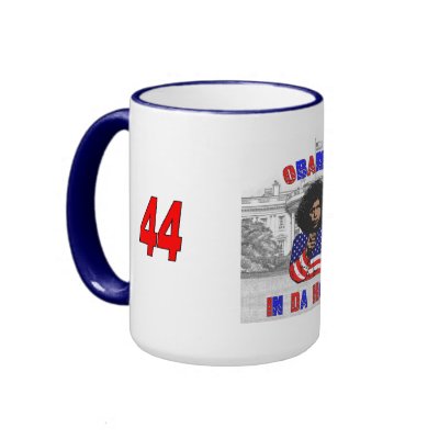Obamas In Da House Mug by calroofer